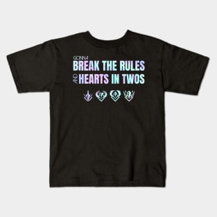 Break the rules Kids T-Shirt